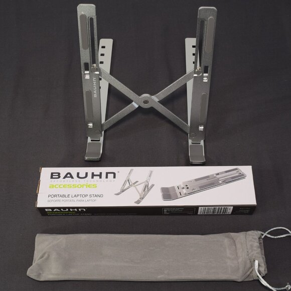 NEW Bauhn Portable Laptop Phone Tablet Stand Lightweight Aluminum 18” Device - Picture 13 of 13